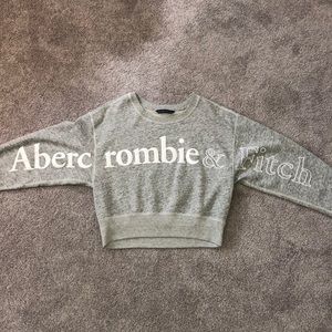Abercrombie & Fitch Cropped Crewneck